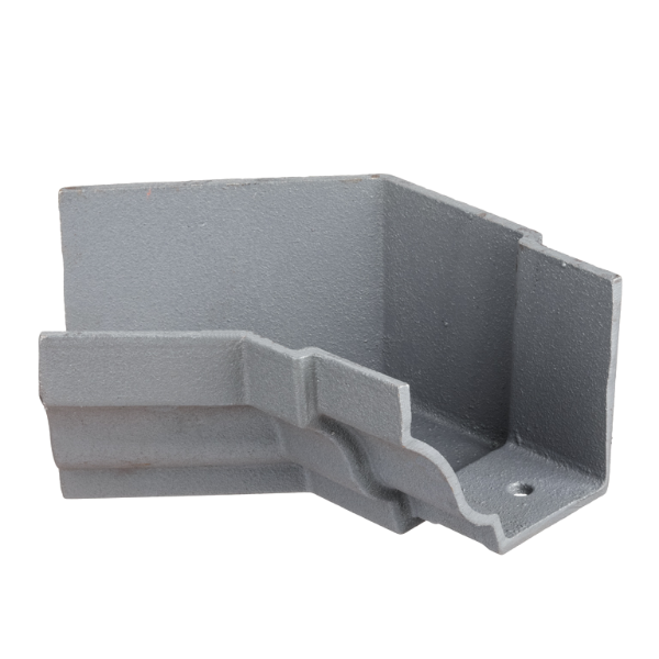 6"x4" Moulded Ogee Gutter Int 135° Angle