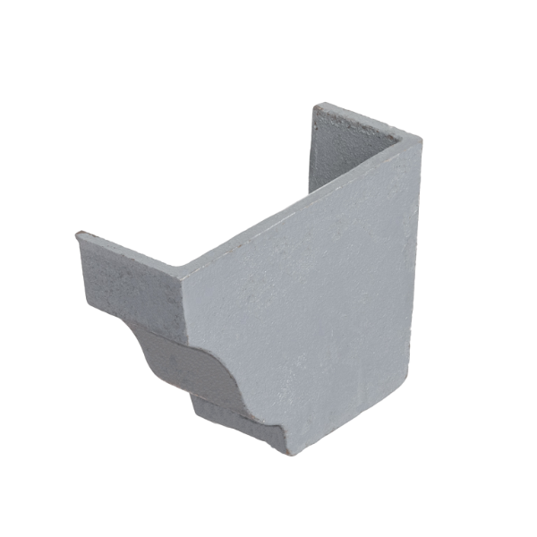 5"x4" Moulded Ogee Gutter Int Stopend - R/H