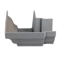 6"x4" Moulded Ogee Gutter Ext 90° Angle