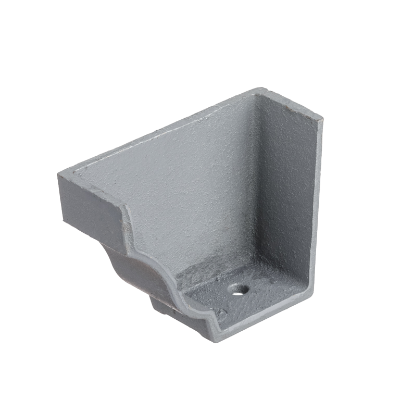 5"x4" Moulded Ogee Gutter Int Stopend - L/H